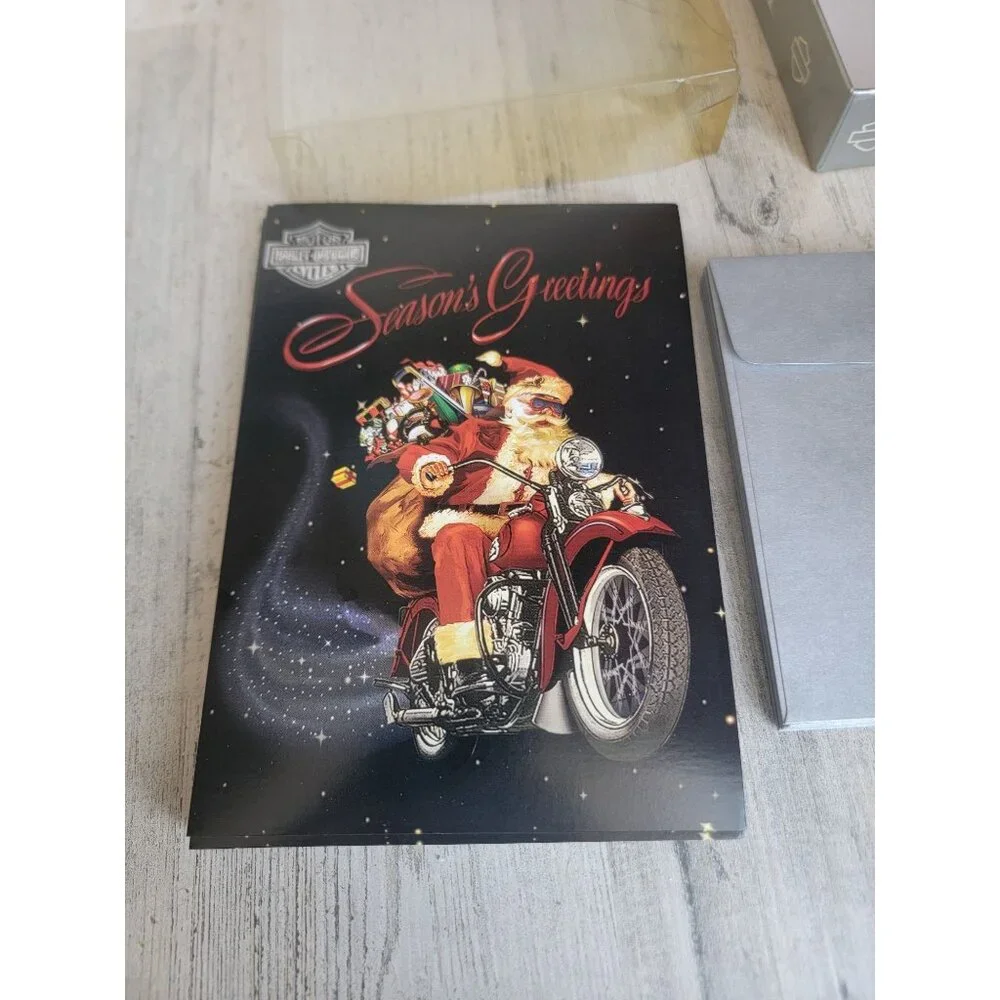 Harley-Davidson vintage cards xmas‎ season greetings set